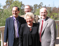 Joel, Dan, Paul and Judy Berman